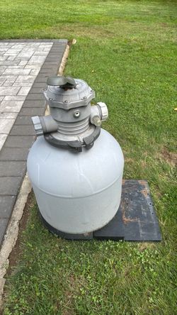 Pool Sand Filter with Multiport Valve