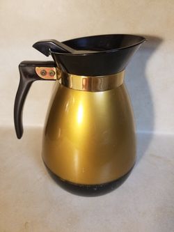 Vintage Atomic Age Insulated Carafe 1950's - 60's