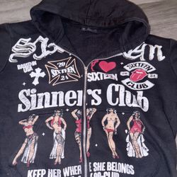 sinners club zip up (small)