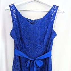 Dressystar Floral Lace Party Dress (V-neck)
