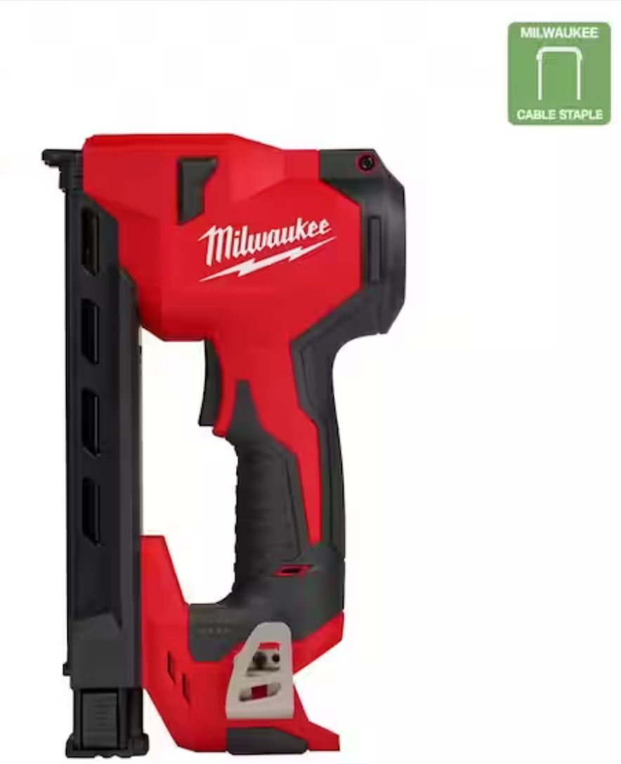Milwaukee M12 12 Volt Lithium Ion Cordless Cable Stapler (Tool Only