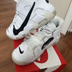 Nike uptempo worn only once great Condtion. . Size 10.5 men has box 