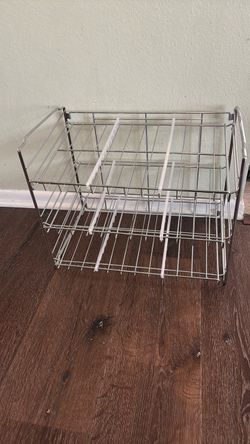 Canned food storage rack