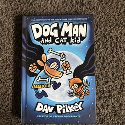 Dog Man And Cat Kid Book