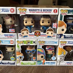 Funko Pops! Freddy Funkos and more