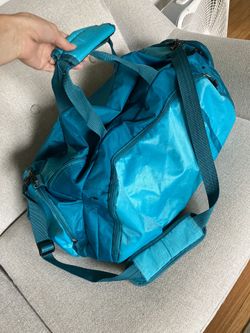Large Blue Duffle Bag 