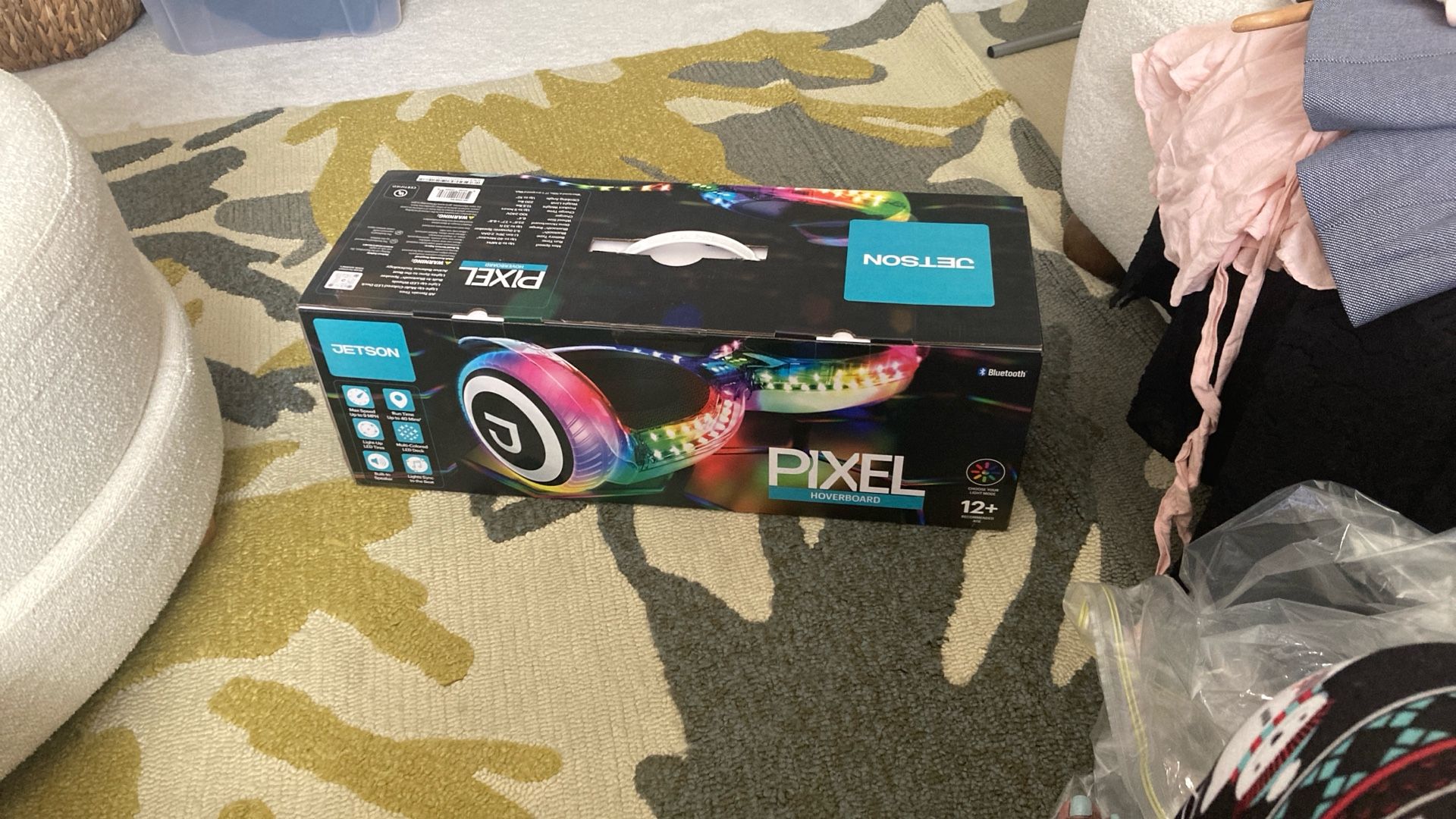 New JETSON Pixel Hoverboard