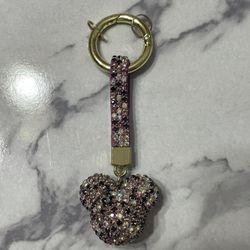 Mickey Rhinestone Keychain