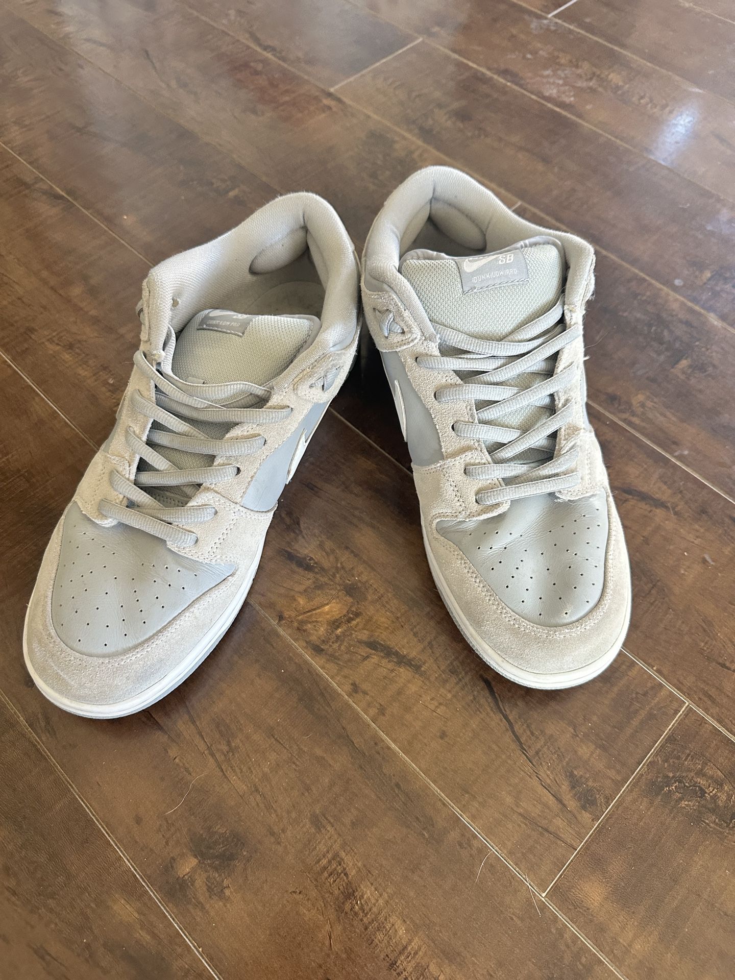 Nike SB dunk low Summit white wolf grey