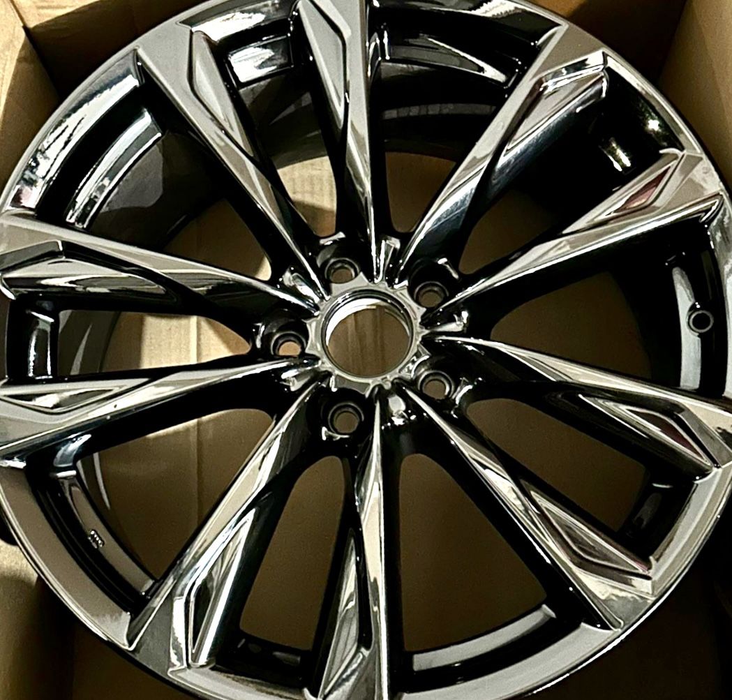 Lexus / Toyota Rims, 19-inch OEM black chrome wheels (IS350 RX300, RX330, RX350,RX400) ( ES, LM, LS, IS, LBX, NX, RC, RX, RZ, SC, UX )