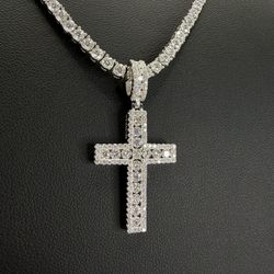 Tennis Chain *FREE Cross Pendant 