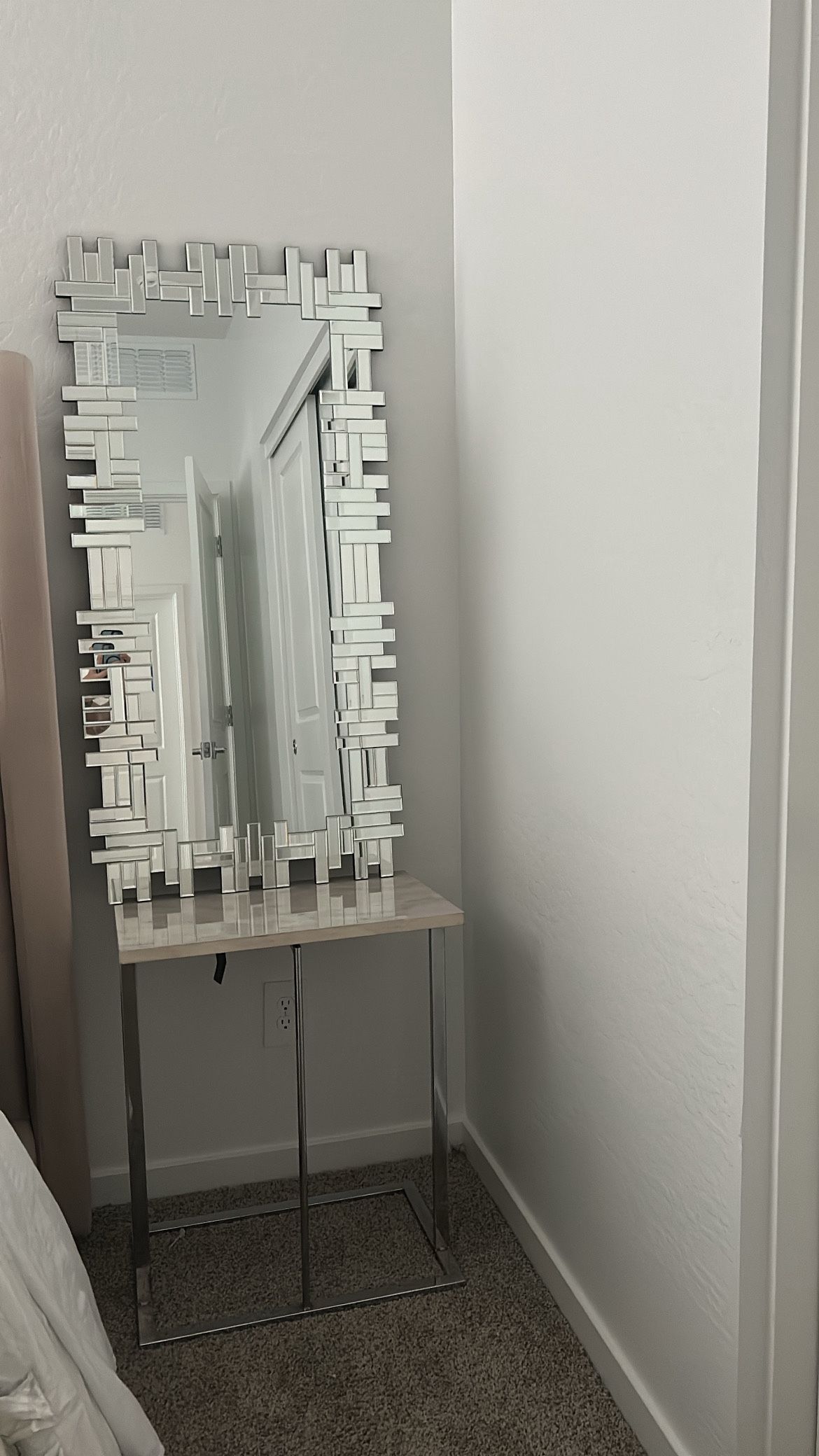 Table And mirror