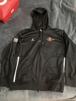 Jordan San Diego State Zip Up Hoodie Size Large / XL