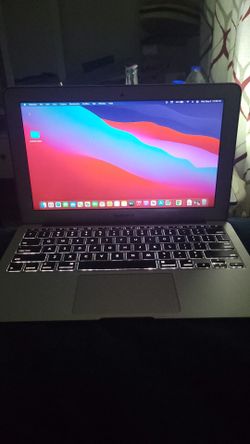 Macbook Air Apple with charger I can deliver