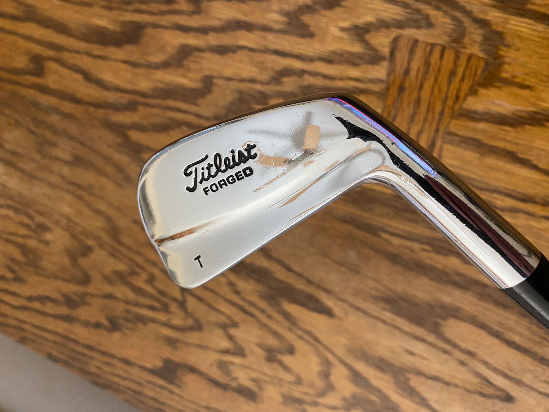 Set Fers Titleist Tiger Woods Prototype 681 3-PW - Custom Grind X-Flex Noir Perle +1"