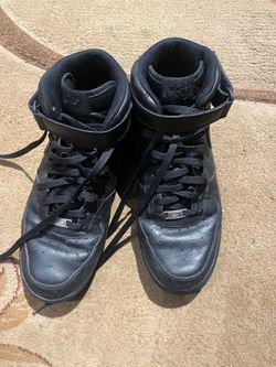 Nike size 13 Black Airforce 1s used only twice