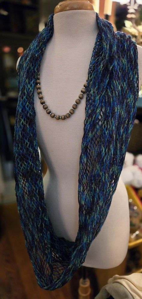 Pretty Multi Color Infinity Scarf