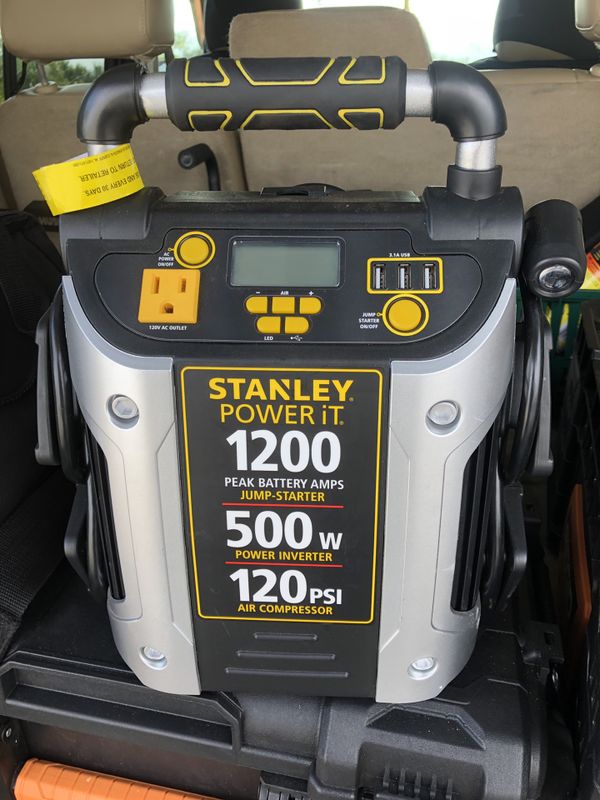 Stanley 300 Amp Jump Starter User Manual