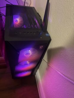 Monitor And Desktop