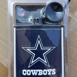DALLAS COWBOYS 7oz PLASTIC HIP FLASK