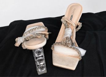 Rhinestone heels