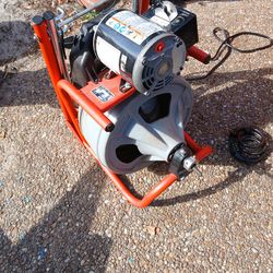 Rigid sewer machine.