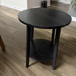 Black Side Table 