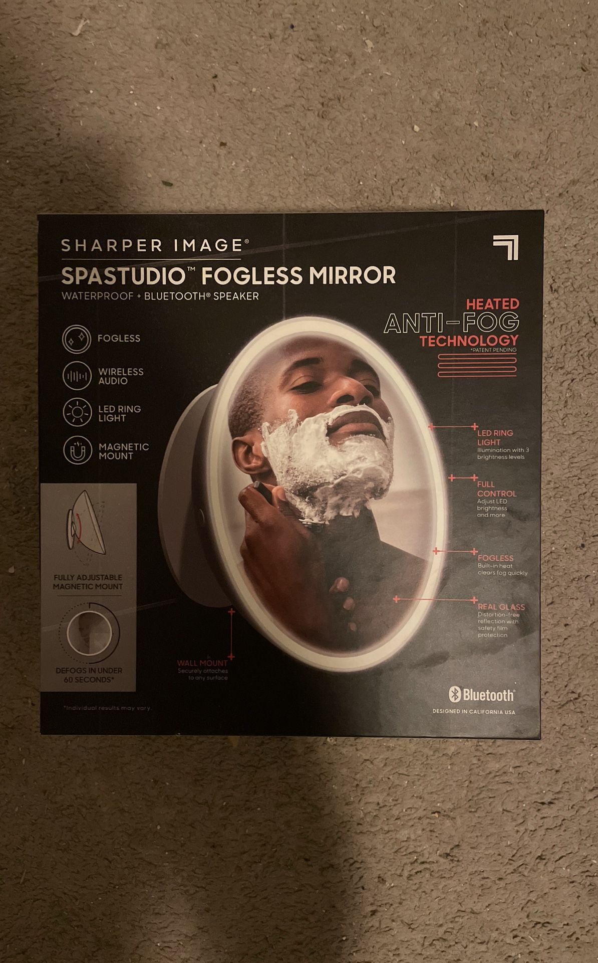 Sharper Image SpaStudio Fog less Mirror