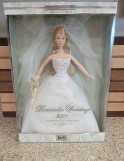 New  Wedding 2001 The Bridal Collection Barbie