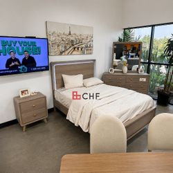 Led Headboard queen size bed frame // mattress sold separately 