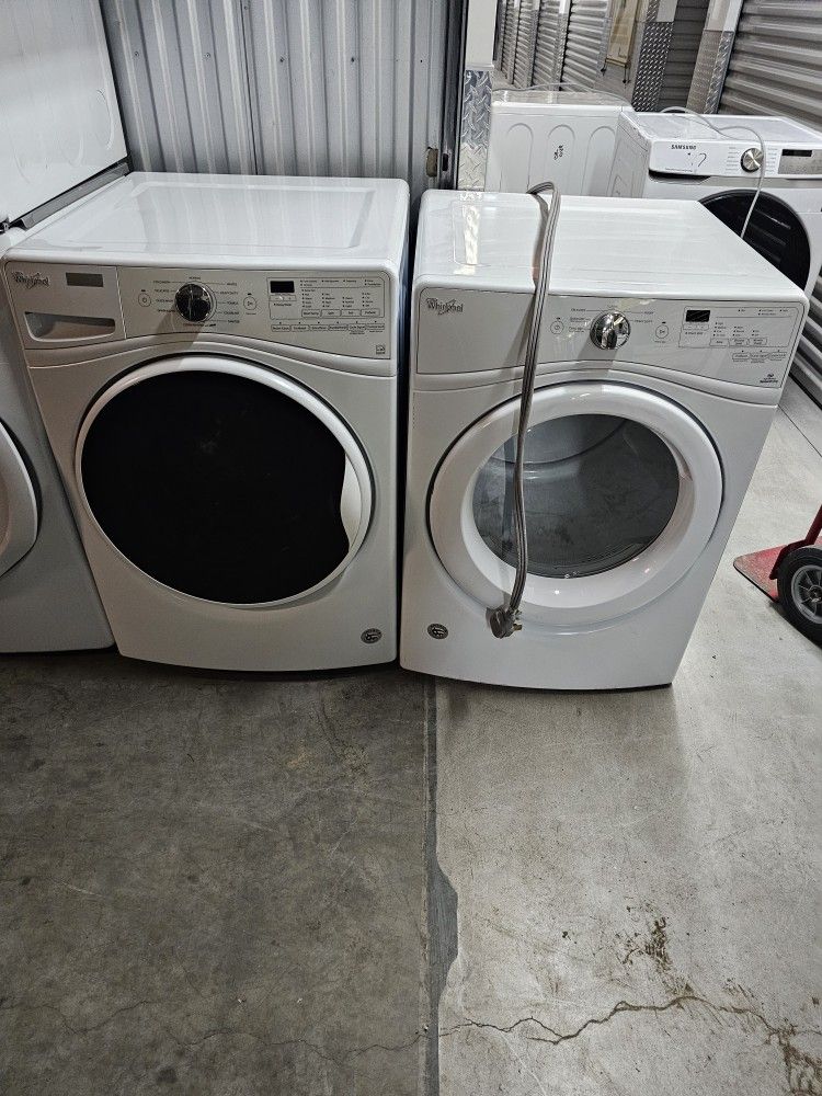 Whirlpool Set Washer And Electric Dryer