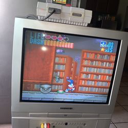 Magnavox 20in dvd combo crt tv