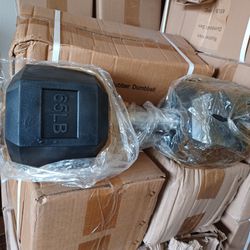 55 and 65 lb Dumbbells $1 per pound, New