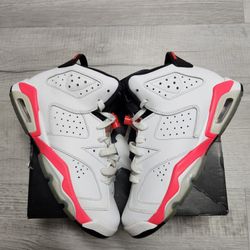 Jordan 6 Retro Infrared White 
