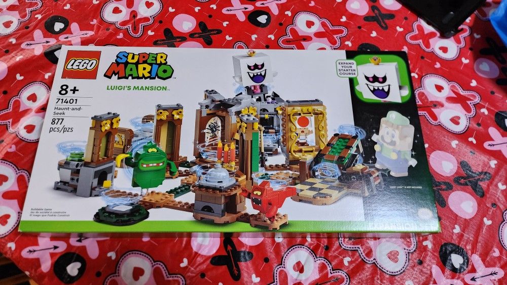 lego super mario luigis mansion haunt and seek