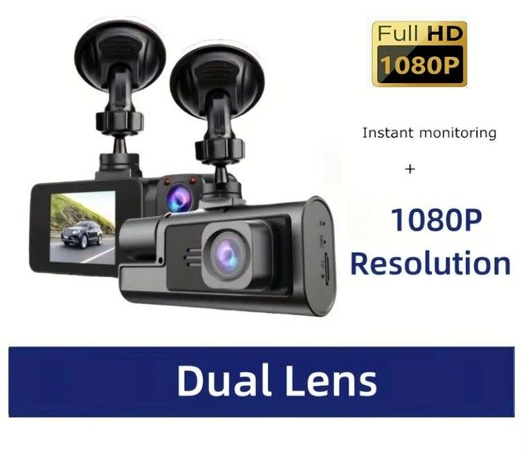 NEW 1080P HD Dual Camera Night Vision Loop Recording Car Dash Cam KWDS: Nextbase Garmin Miofive Vantrue Nexar Thinkware
