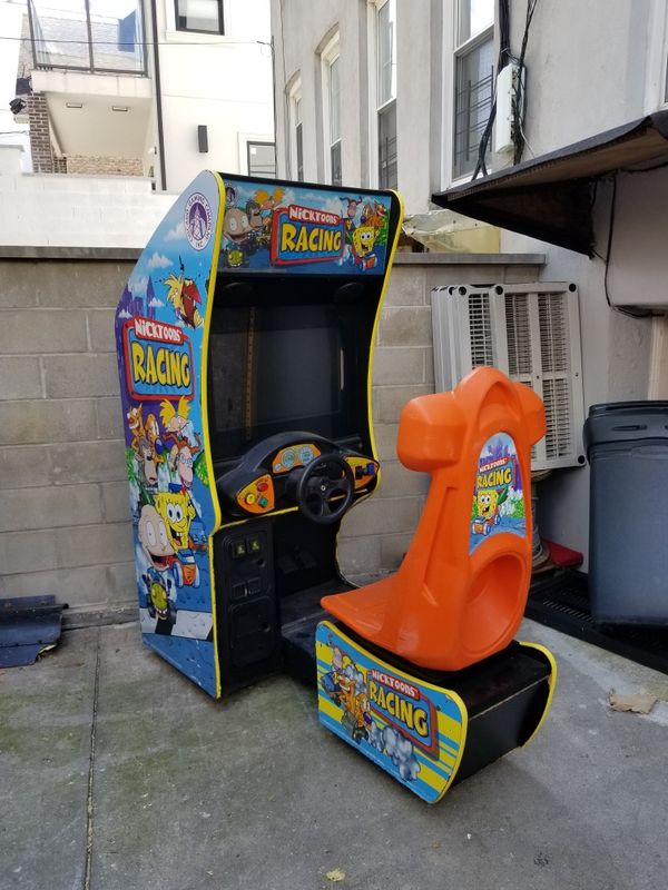 Nick Toons Racing Arcade Machine For Sale In Brooklyn Ny Offerup