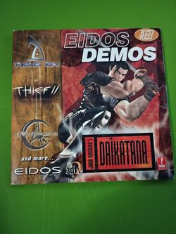 Eidos Demos Volume 8 PC Daikatana Thief II Tomb Raider Last Revelation Sealed