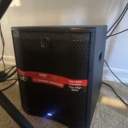 Harbinger VARI V2312 12” Powered Subwoofer – Great Condition