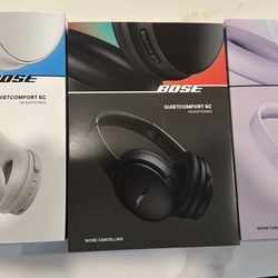 Bose Quiet Comfort SC headphones - White Smoke