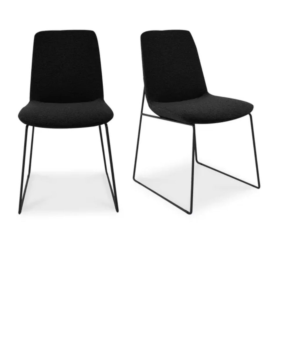 Black Moeβs Home Dining Chairs