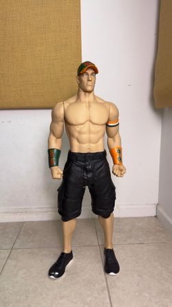 WWE Giant Action Figures – 31” Tall (2 Figures Bundle) - 9 articulations - John Cena & Brock Lesnar