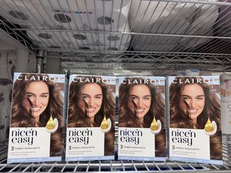 CLAIROL NICE & EASY HAIR DYE $6.00 EACH