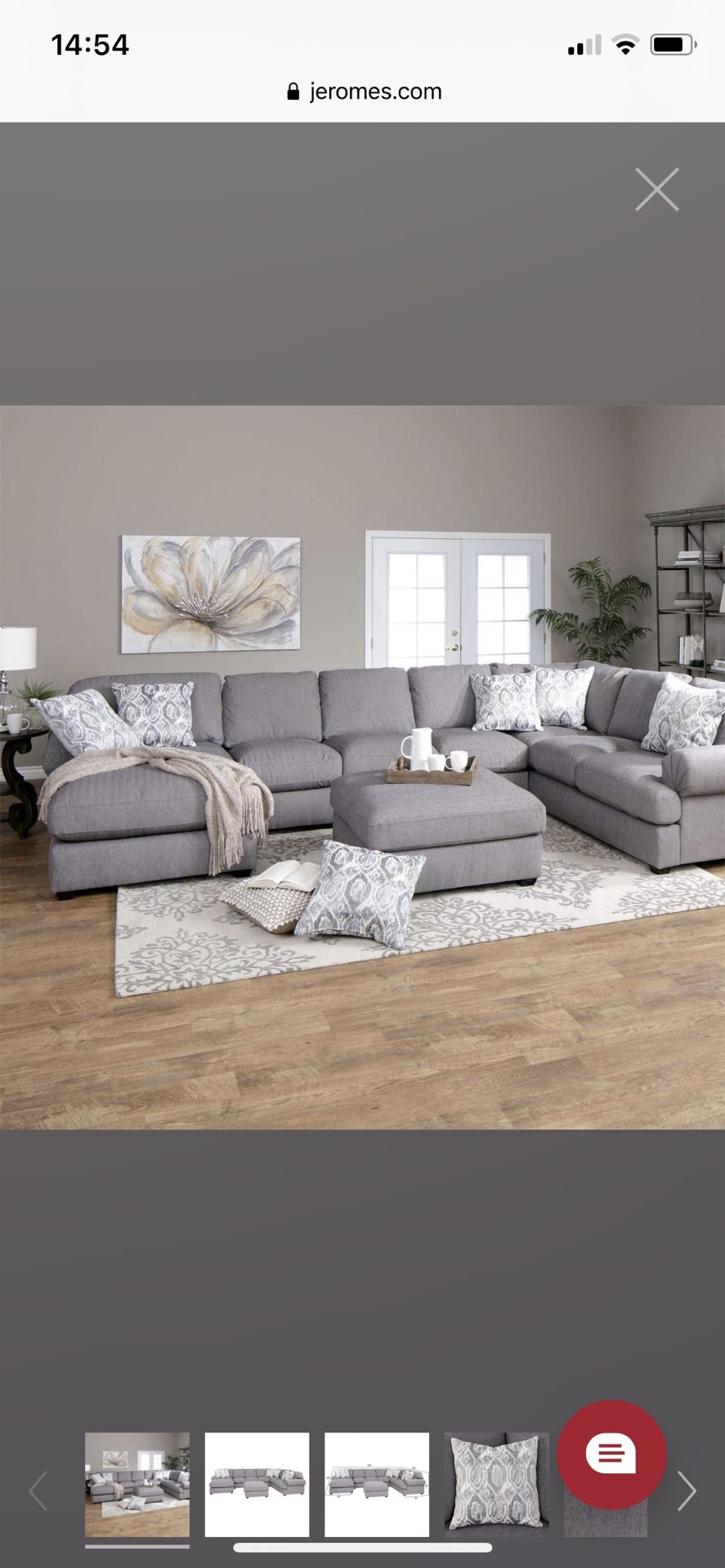 Jerome's on sale jameson sectional