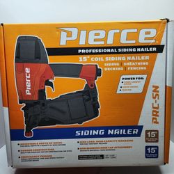 Pierce 15 degree pro coil siding nailer