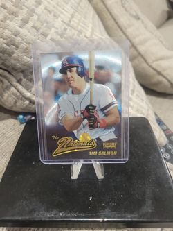 Tim Salmon Pinnacle Starburst  Baseball Card 