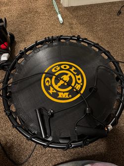 Golds Gym workout trampoline