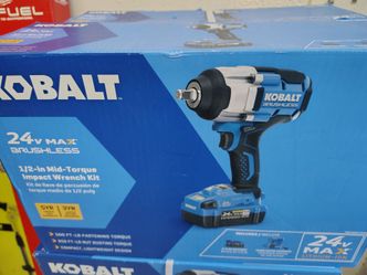 Kobalt 24V Max Brushless 1/2-in Impact Wrench Kit