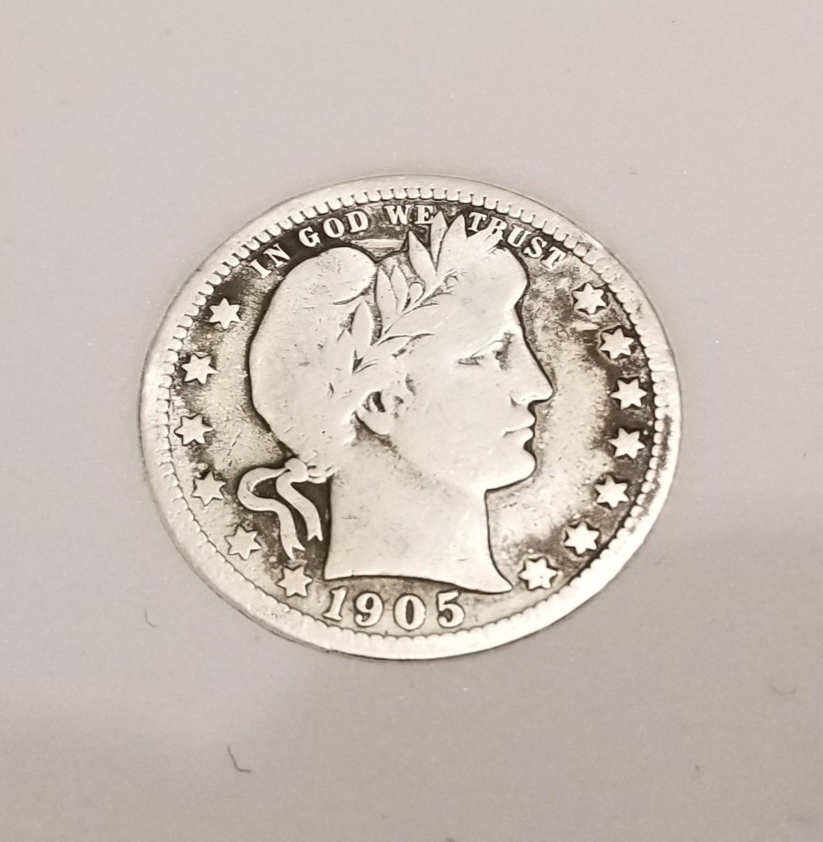 RARE 1905-O Barber Quarter