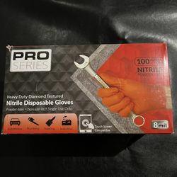 8 Boxes Of Brand New Gloves 8mil DIAMOND 
